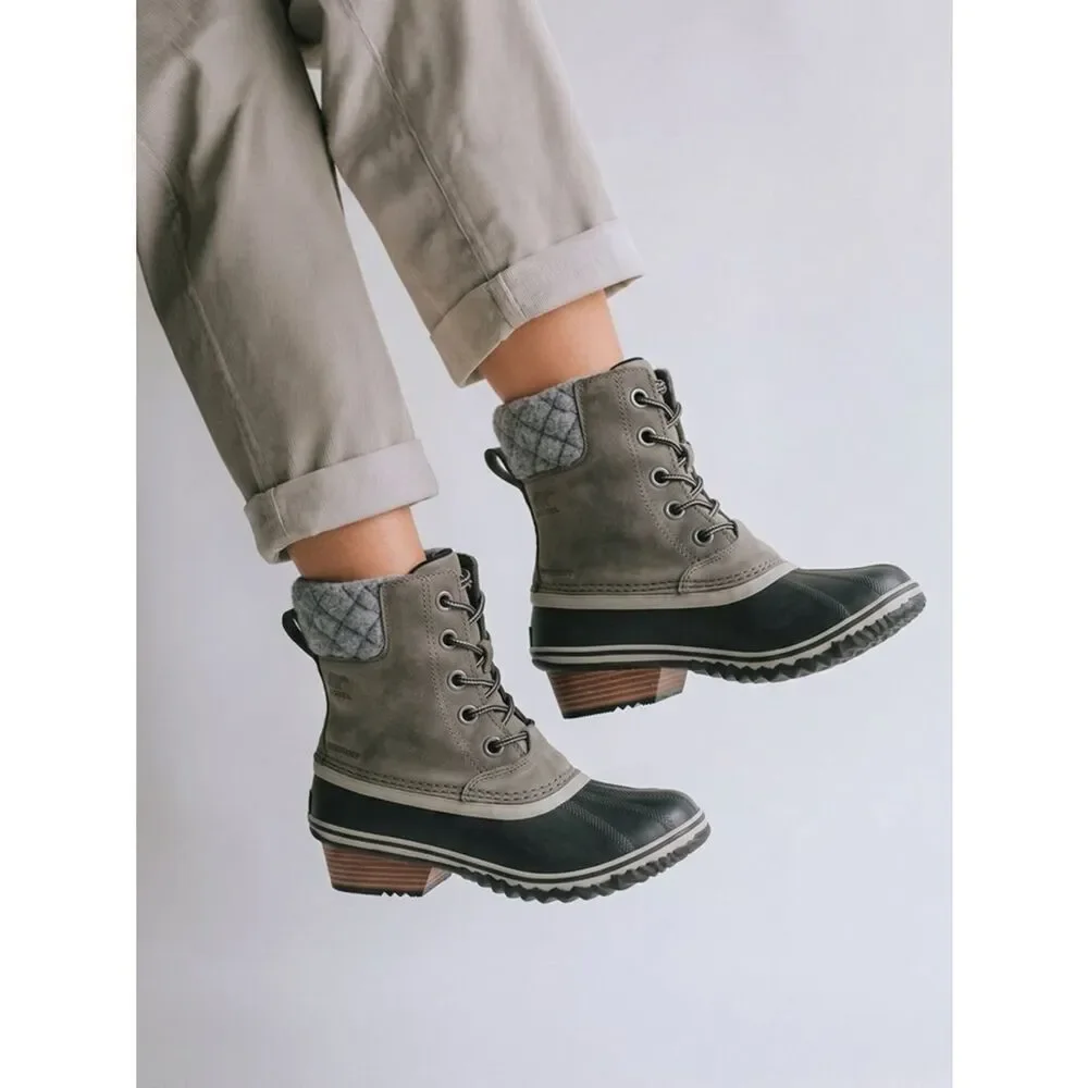 SOREL | Slimpack II Lace - Elk Waterproof Rain & Snow Boots Women’s Size 8.5